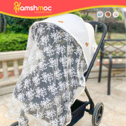 Hamshmoc Xe đẩy trẻ em phổ thông màn chống muỗi thoáng khí chống muỗi bé