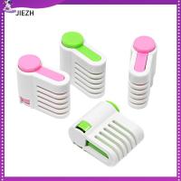 JIEZH 4Pcs เกรดสำหรับอาหาร เครื่องหั่นขนมปัง5ชั้น พลาสติกทำจากพลาสติก ขนมปังขนมปัง เครื่องตัดขนมปังปิ้ง อุปกรณ์เสริมเค้ก การอบ เครื่องตัดขนมปังเค้ก อุปกรณ์สำหรับห้องครัว