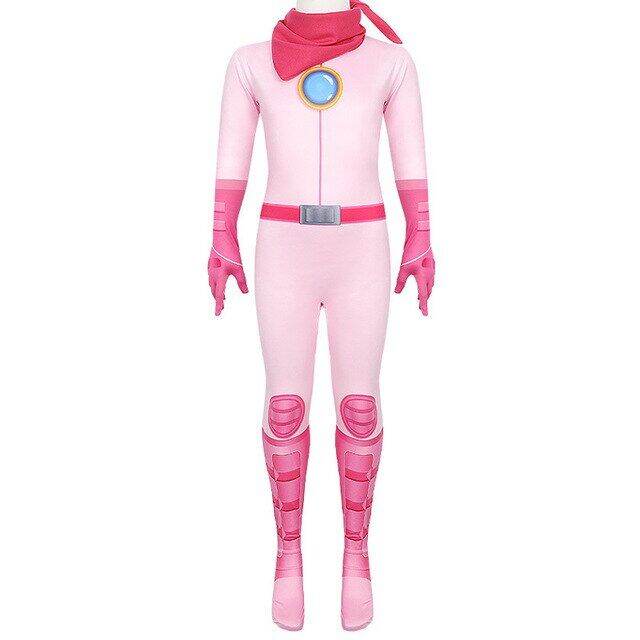 new-halloween-kids-peach-princess-costume-pink-peach-girl-dresses-one-piece-jumpsuit-tights-children-cosplay-battle-suit-3-10t