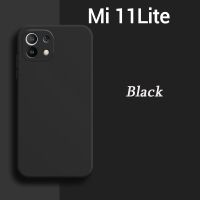 Mi11Lite(พร้​อมส่งในไทย)เคสTPU​นิ่ม​สีดำทึบคลุมกล้องXiaomi Mi11Lite 5G NE/Mi11 Lite 4G/5G