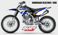 สติ๊กเกอร์วิบาก KAWASAKI KLX 230R ทั้งคัน Graphic kit สติ๊กเกอร์เคลือบเงา สุดคุ้ม