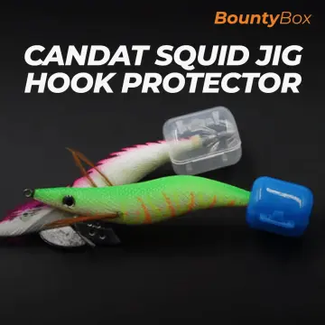 10pcs Fishing Hooks Covers Jig Squid Umbrella Hook Hat Caps Protector Fishing  Treble Hooks Safety Caps Lure Covers