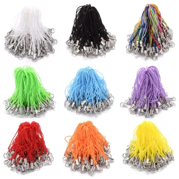 Keychain Tassels Jewelry Key Charms - 300pcs Keychain Tassels Bulk  Including 100pcs Key Chain Tassles, 100pcs Jump Rings, 100pcs Screw Eye  Pins Hooks