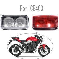 Motorcycle Rear Tail Light Housing Assembly For Honda CB400 CB 400 1992-1998 Assembly Taillight Stop Lamp Not Light