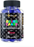 ALPHA LION Gains Candy, (60 Capsules) (RipFACTOR) Supplement Pills for Muscle Growth, Size, &amp; Strength, Nitric Oxide Booster, Muscle Builder, Use Daily to Upgrade Energy &amp; Workout Performance, preworkout