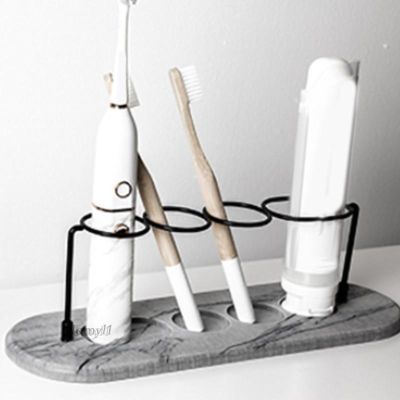 ❆ Bathroom Stand Shelf Storage Racks Toothpaste Toothbrush Holder