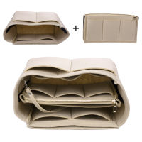 Felt Storage Bag Portable Cosmetic Organizer Multifunctional Insert Bags for Travel Handbag Inner Purse Make Up Pouch Case