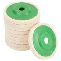 100/125mm Wool Felt Polishing Grinding Wheel Pad Angle Grinder Buffing Wheels For Metal Marble Glass Ceramics Polishing Wheel