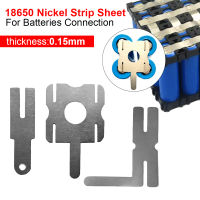 20ชิ้น18650 Nic-Kel แผ่นแถบ0.15มม. คุณภาพสูงสายเหล็กชุบ Nic-Kel สำหรับแผ่นเชื่อมต่อแบตเตอรี่เครื่องเชื่อมจุด