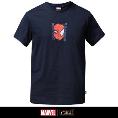 DSL001 เสื้อยืดผู้ชาย MARVEL X 7th Street เสื้อยืด รุ่น SPD016 SPIDER-MAN เสื้อผู้ชายเท่ๆ เสื้อผู้ชายวัยรุ่น