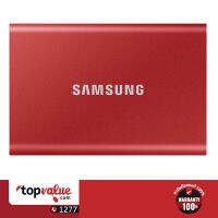 [ รับเงินคืน 100%]SAMSUNG SSD T7 Portable 2TB Red MUPC2T0R/WW