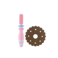 ลดพิเศษ5% RICHELL (ริเชล) Massaging Toothbrush6 months แปรงสีฟันวัย 6 เดือน ขนแปรงซิลิโคน หมุนได้ 360 องศา มีที่กั้นกระแทก