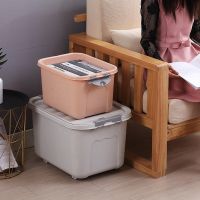 [COD] Unbounded clothes storage box with plastic finishing toy basket