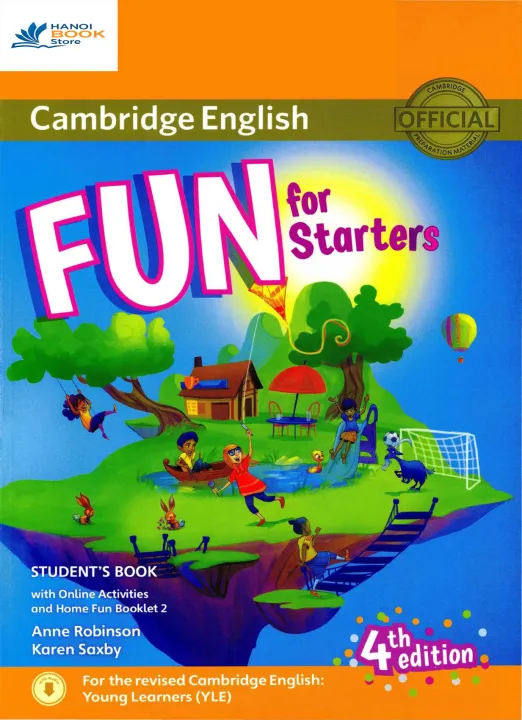 Fun for Starters Student’s Book – Sách màu – Hanoi bookstore – No Brand ,SKU : 1363057355_VNAMZ-5632497395 >>>🇻🇳 Top1Vietnam 🛒>>> lazada.vn 🇻🇳🇻🇳🇻🇳🛒🛍🛒
