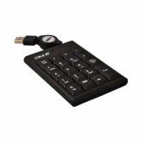 ??HOT!!ลดราคา?? OKER Super Slim Mini Keypad รุ่น KP-2017 (Black) #642 ##ที่ชาร์จ แท็บเล็ต ไร้สาย เสียง หูฟัง เคส .ลำโพง Wireless Bluetooth โทรศัพท์ USB ปลั๊ก เมาท์ HDMI .