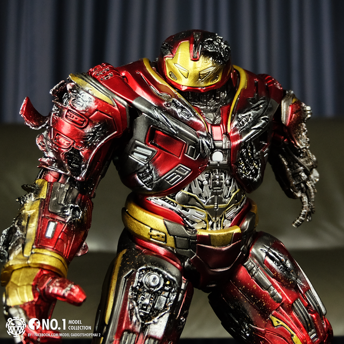 พร้อมส่ง-ฮัคบัสเตอร์-v-2-hulkbuster-v-สีเมจผ่านสงคราม-เมทาลิค-1-6-ลูกค้าทุกคนมีส่วนลดสูงสุด-200-บาท