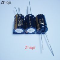 10pcs/lot Nichicon MUSE KZ series 220uF 25V 12.5*20mm Original new 25V220UF Electrolytic capacitor 220UF/25V Audio capacitor