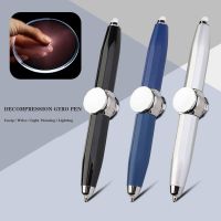 Fidget Spinner Toy Ballpoint Pens Multifunctional EDC Anti Stress Relief Metal Shell Kids Adult Stress Relief Metal Writing Pens