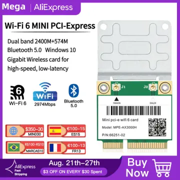 Mini PCI-E WiFi Card Wireless MPE-AXE3000H 802.11AX AX210 wifi Bluetooth  Card