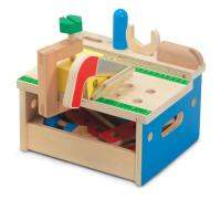 ของเล่น ชุดกล่องเครื่องมือไม้ Hammer and Saw Tool Bench Melissa and Doug