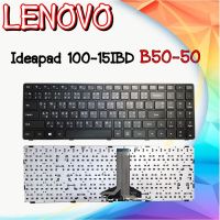 KEYBOARD Lenovo คีย์บอร์ด เลโนโว่ Ideapad 100-15IBD B50-50 Thai-English ไทย-อังกฤษ