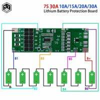 แบตเตอร์รี่30A 20A 10A 15A BMS 7S 24V บอร์ดซ่อมโทรศัพท์มือถือลิเธียมไอออน18650ที่มีวงจรป้องกันสมดุล Short Circui/อุณหภูมิ