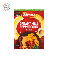 Schwartz Creamy Mild Peppercorn Sauce Mix 25g ชวาร์ต ครีมมี่ มายด์ ซอสเปปเปอร์คอร์น มิกซ์ 25 กรัม