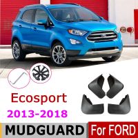 บังโคลนรถ S สำหรับ Ford Ecosport 2018-2013แผ่นกันโคลนล้อรถยนต์บังโคลนอุปกรณ์ป้องกันไฟลุกบังโคลน2014 2015 2016