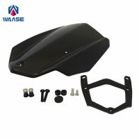 waase For Yamaha MT-03 FZ-03 MT-25 FZ-25 MT03 MT25 2015 2016 2017 2018 2019 Windscreen Windshield Shield Screen with Bracket