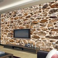 【cw】 Custom Size Mural Wallpaper Stone Texture Wall Painting Room Study Restaurant Papers !