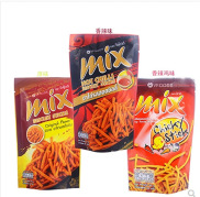 Combo 5 gói Snack bim bim tăm que cay MIX Thái Lan gói lớn