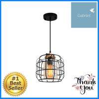 ไฟช่อ CST 6178-1B สีดำ/ชา/น้ำตาล 1 หัวPENDANT LAMP CST 6178-1B BLACK/AMBER/BROWN 1-LIGHT **จัดส่งด่วนทั่วประเทศ**