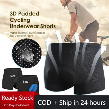 Shop Cycling Underwear With Breathable Gel Padded with great discounts and  prices online - Aug 2023