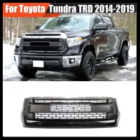 ☂✟ Offroad Upgrade Auto Parts Car ABS High Quality Front Grille Led Racing Grills Bumper Mesh For Toyota Tundra TRD 2014-2019