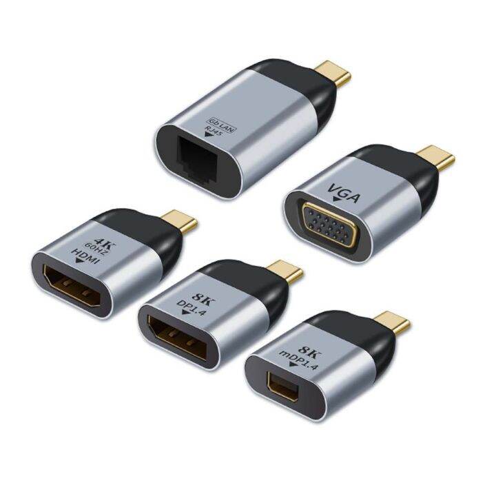 Altempo Vga For Laptop K Converter Type C To Mini Dp Adapter Cable Hdmi Usb Hubs Type C To Vga