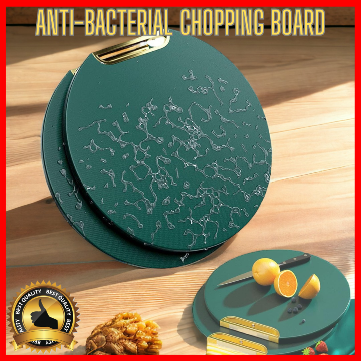 Round Plastic Chopping Board Vegetable Fruit Meat Cutting