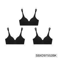 ( Set 3 ชิ้น)Sabina เสื้อชั้นใน รุ่น Perfect Bra รหัส SBXD97552 สีดำ