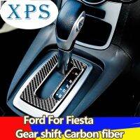 Xps Ford Fiesta 1.0 Stline สติกเกอร์คาร์บอนไฟเบอร์ตัวเปลี่ยนการควบคุมเกียร์ที่ปิดแผง