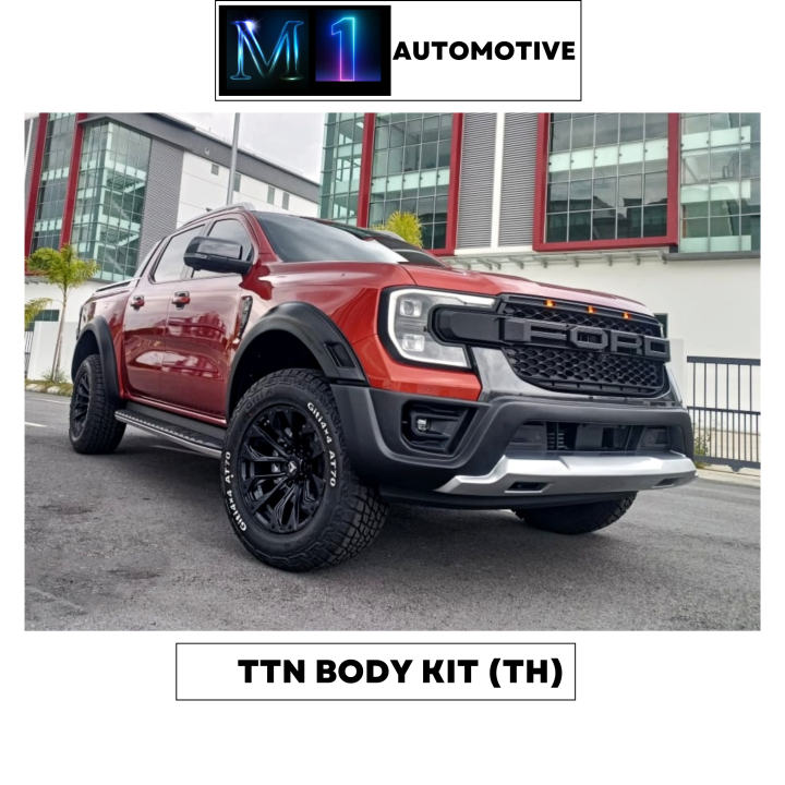 TTN HyperSport Bodykit Set For Next-Gen Ford Ranger T9 XL XLT XLT+ ...