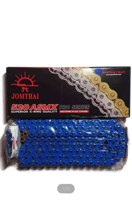 โซ่น้ำเงินหมุดทอง-jomthai-428hx-gb-132-dl-สินค้ามีรับประกันของแท้-100-เปอร์เซนต์