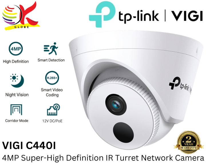 TP-LINK VIGI C240I(2.8MM) / C340I(2.8MM/4MM) / C440I(2.8MM/4MM