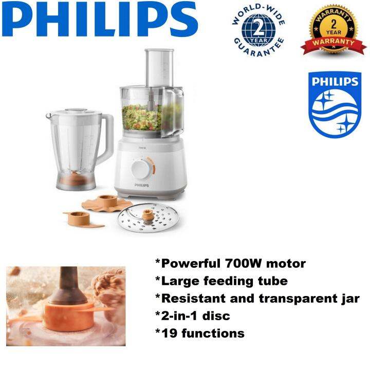 Philips Daily Collection Compact Food Processor (HR7320) Lazada