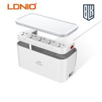 ของแท้100%  ปลั๊กไฟ ปลั๊กพ่วง กล่องปลั๊กพ่วง LDNIO SC5309 Power Strip Management 5 Port &amp; 3USB กล่องปลั๊กพ่วง รางปลั๊กไฟ ยาว2ม.