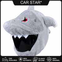 [COD Available] Plush Helmet Cover with Crazy Large Flexible Ears for Riding (Blue Stitch)