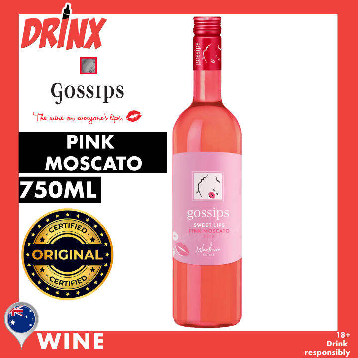 Gossips Sweet Lips Pink Moscato 750mL Lazada PH
