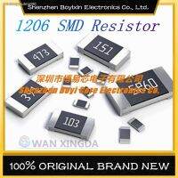 ☃♞► 100Pcs SMD 1206 1 High Precision Resistor 1R 2R 3R 4R 5.6R 10R 20R 30R 40R 56R 68R 82R 0.1R 100R 220R 470R 1K 10K 20K 33K 82K