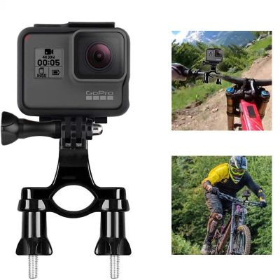 Bicycle Handlebar Mount Seatpost Camera Bike Tripod Holder Clamp for Gopro 10 9 Xiaomi Yi 4k Insta360 one x2 Rs Camera Accessory
