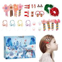 Hair Accessories Advent Calendar Funny Christmas Headbands Christmas Advent Calendar for Girls Hair Ring Hair Clips 24 Days Countdown Holiday Gift for Kids amazing