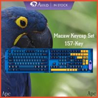 ~ Akko ฝาครอบคีย์บอร์ด Macaw Pbt 199-คีย์พร้อมกล่องเก็บ