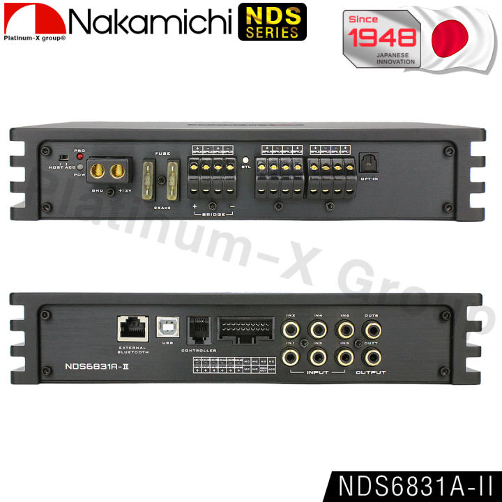 nakamichi-dsp-amplifier-nds6831a-ii-31band-bluetooth-optical-usb-input6-ch-output6-ch-hi-res-amp-power-เครื่องเสียงรถยนต์-แอมป์ขยายเสียง-digital